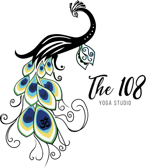 The 108 Yoga Logo with Icon